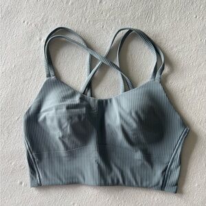 Lululemon like a cloud longline sports bra size 2